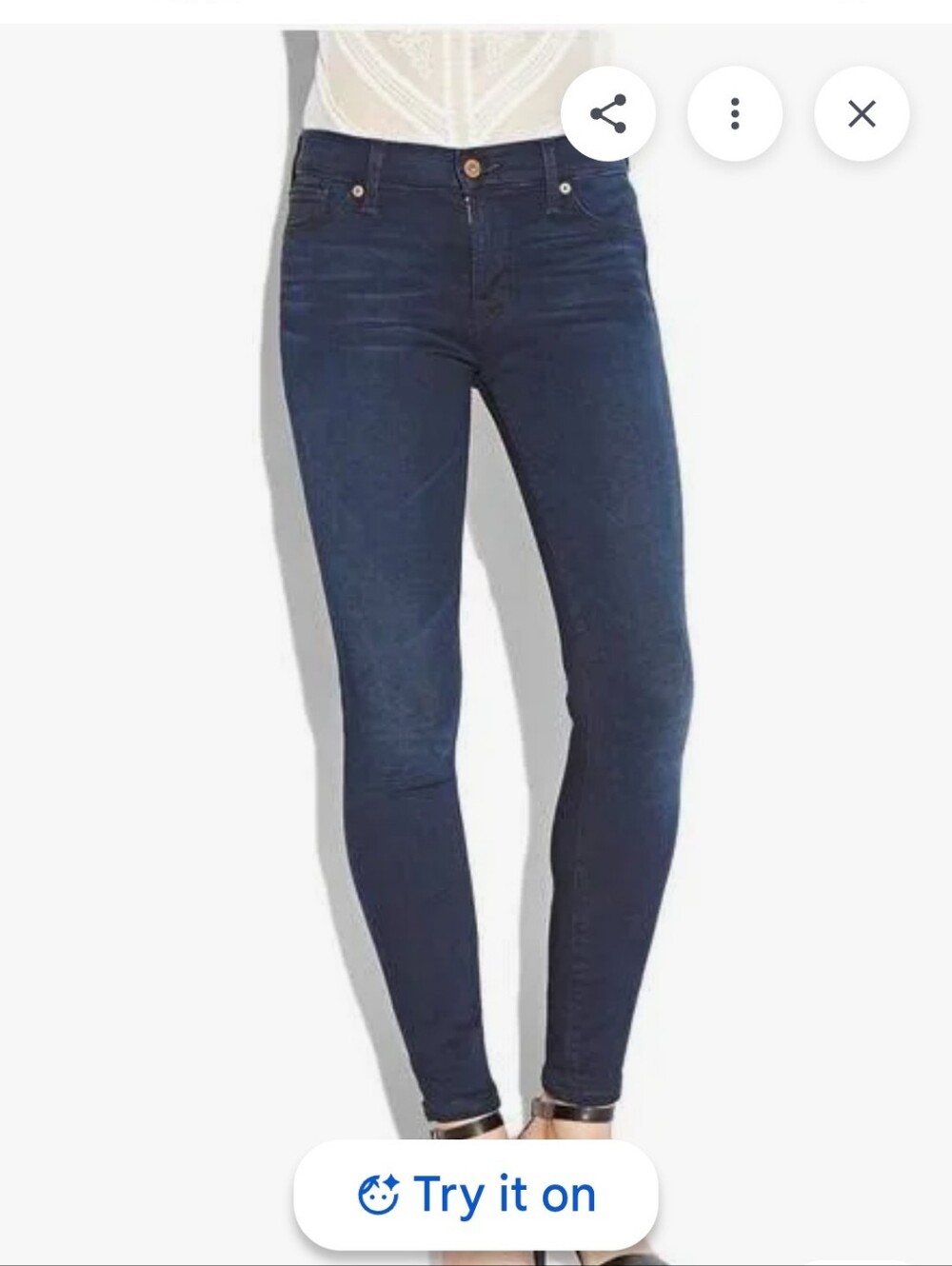 Lucky Brand Distressed Brooke Legging Ankle Skinny Jeans- 6/28